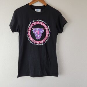 Scottish Collection Juniors Size XL Scottish Highland Cow T-Shirt